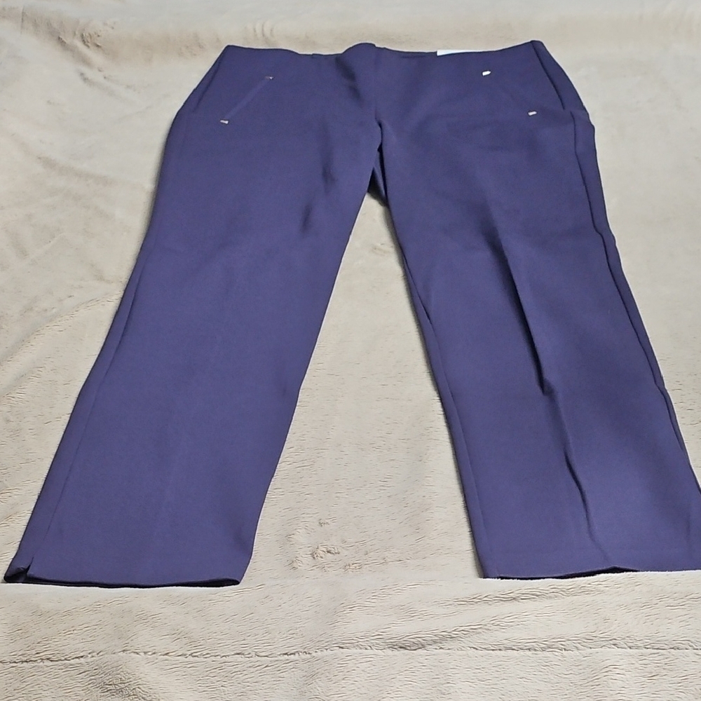 Chico's Womens So Slimming 360 Juliet Pant - Purple